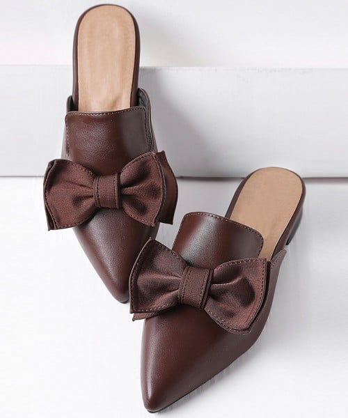 Work the Bloom Flats Brown