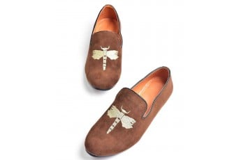 Classic brown loafers