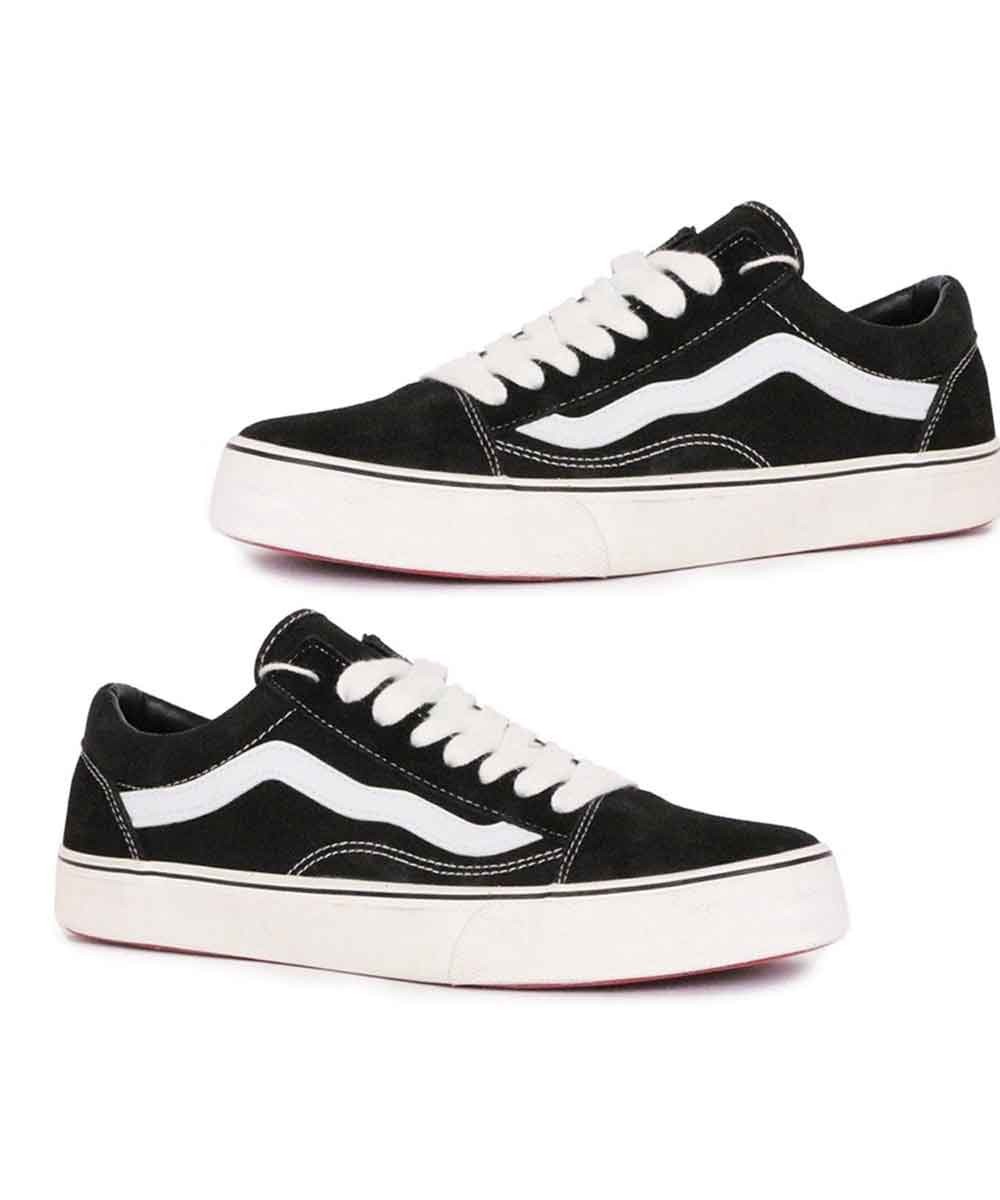 Black sneakers clearance