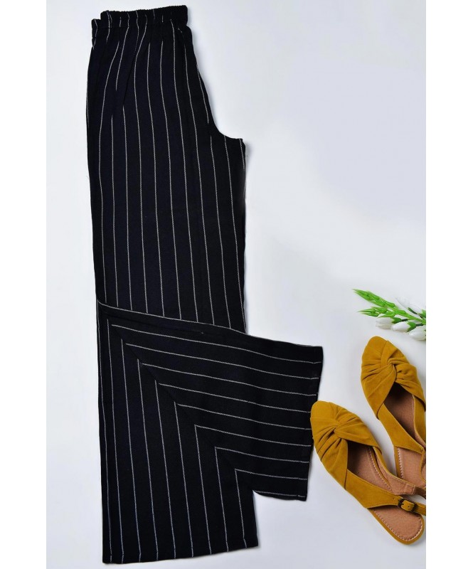Black stripe trouser