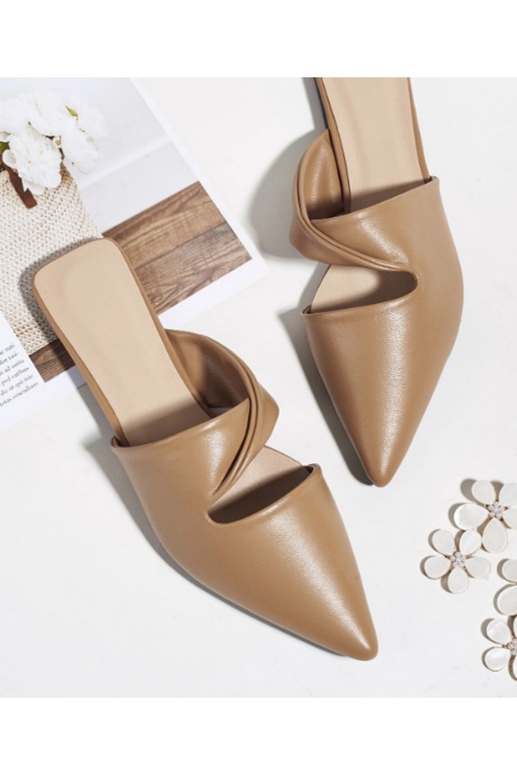 Dona style mules Golden
