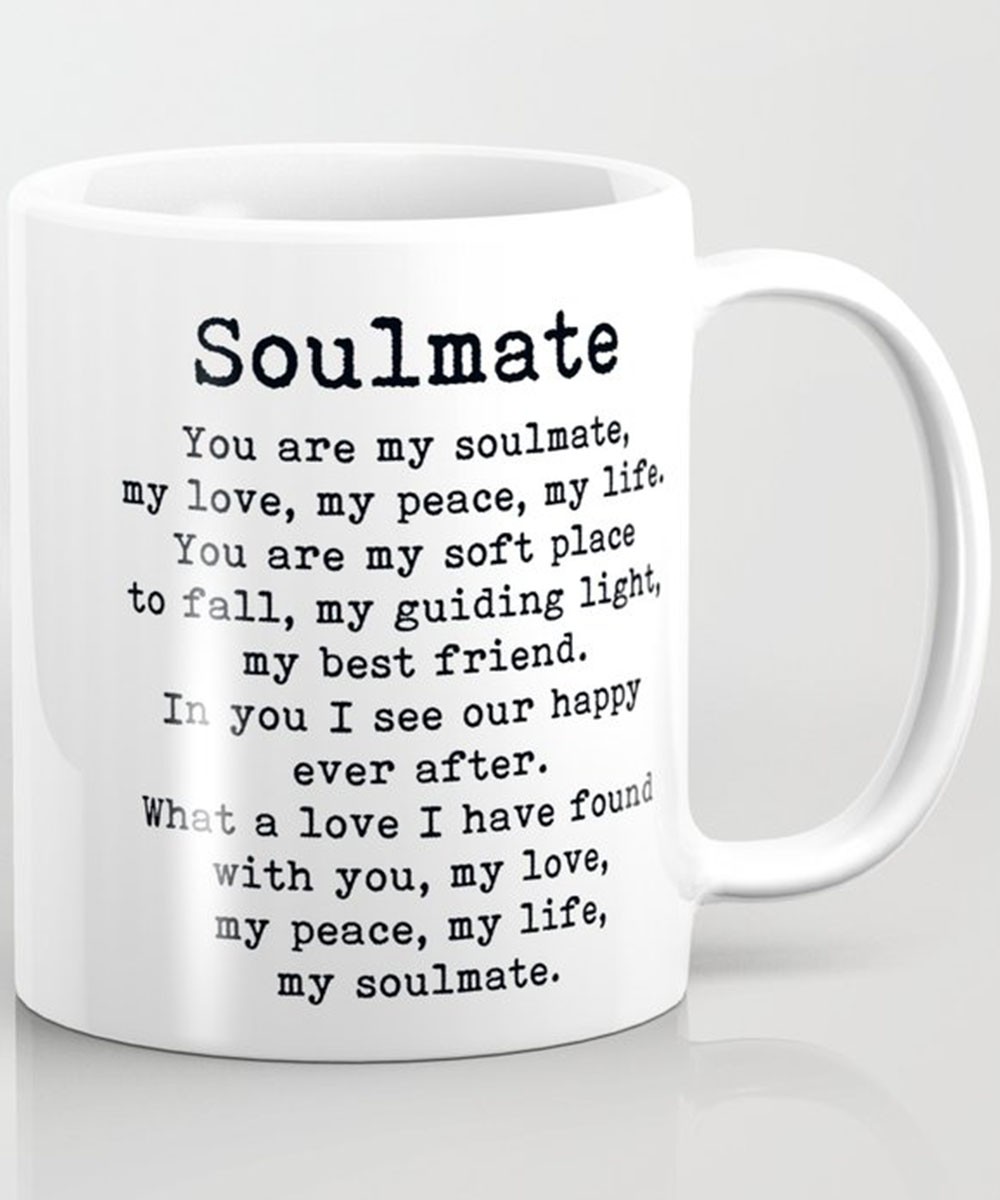 Soulmate Love Poem Mug Street Style Store