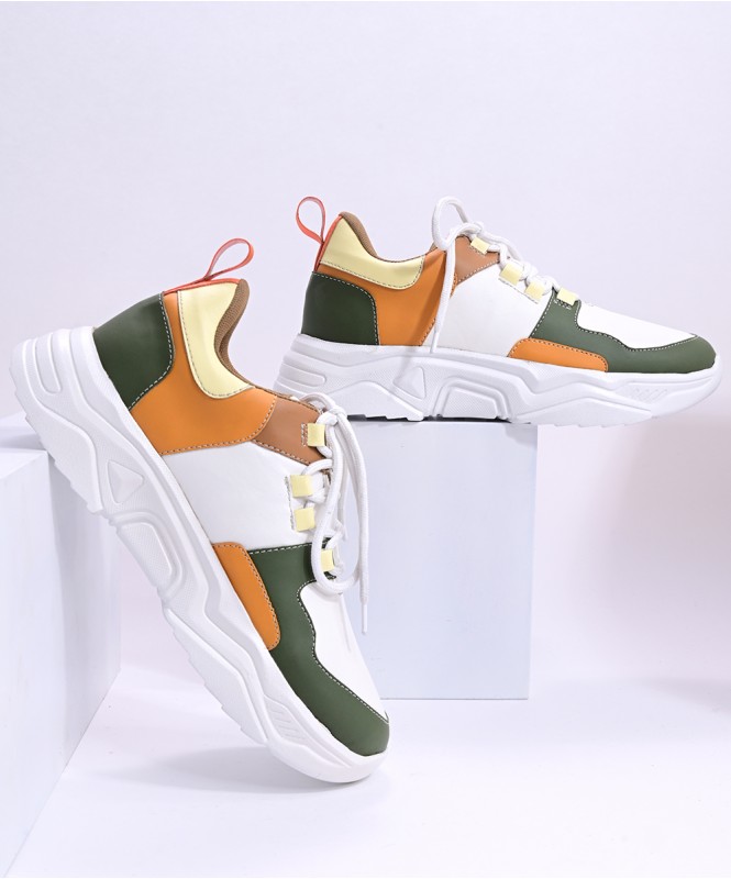 Street style shop store sneakers