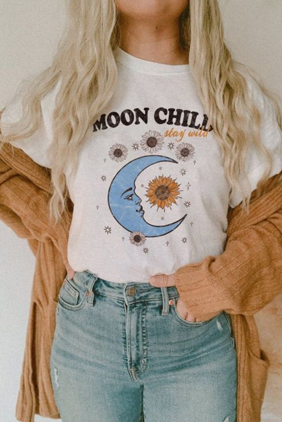 To the Moon & back Tee