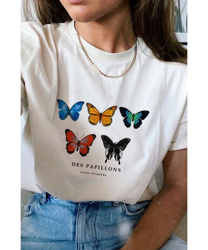 Butterfly graphic Tee