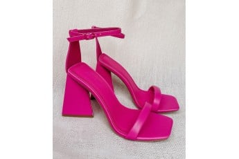 Pink punch heels