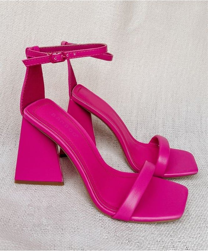 Pink punch heels