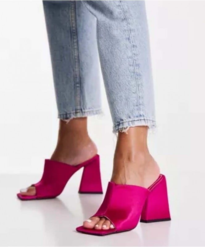 Hot pink heel