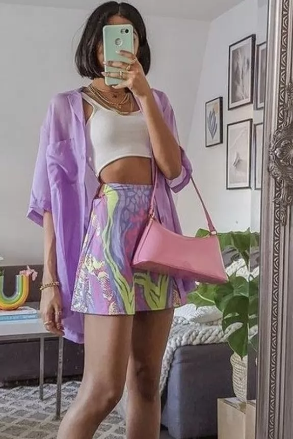 Mini skirt and top online shopping cheap