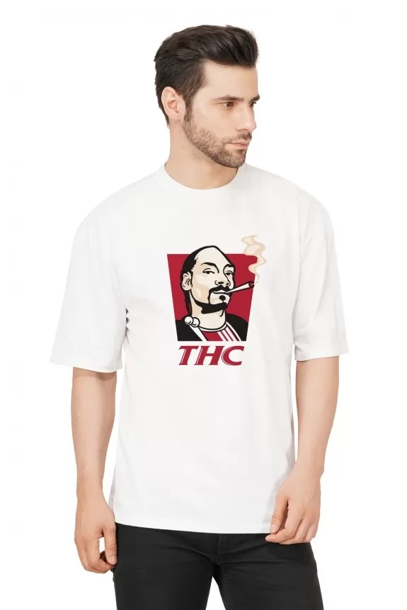Snoop dog THC graphic Oversize T-shirt