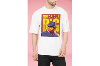 Notorious big oversize graphic t-shirt