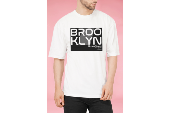 Brooklyn graphic oversize cotton t-shirt
