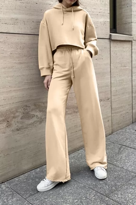 Set of 2 - Autumn blonde hoodie with pants