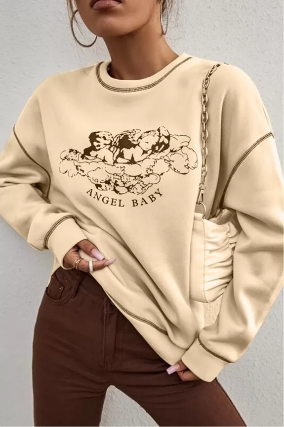 Autumn Blonde Over sized sweatshirt  