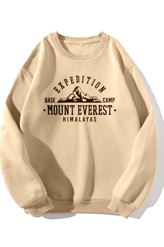 Autumn Blonde Mount Everest Over sized sweatshirt  