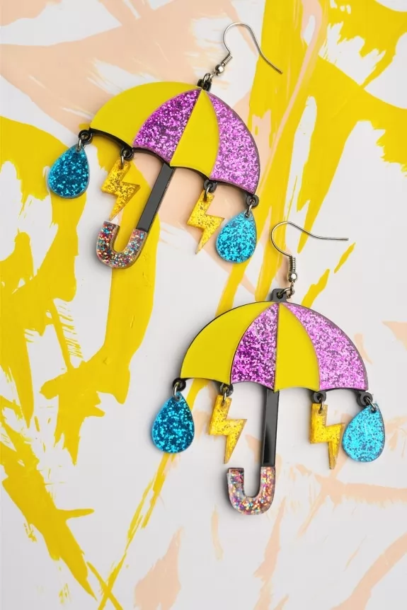 Umbrella Funky Earrings