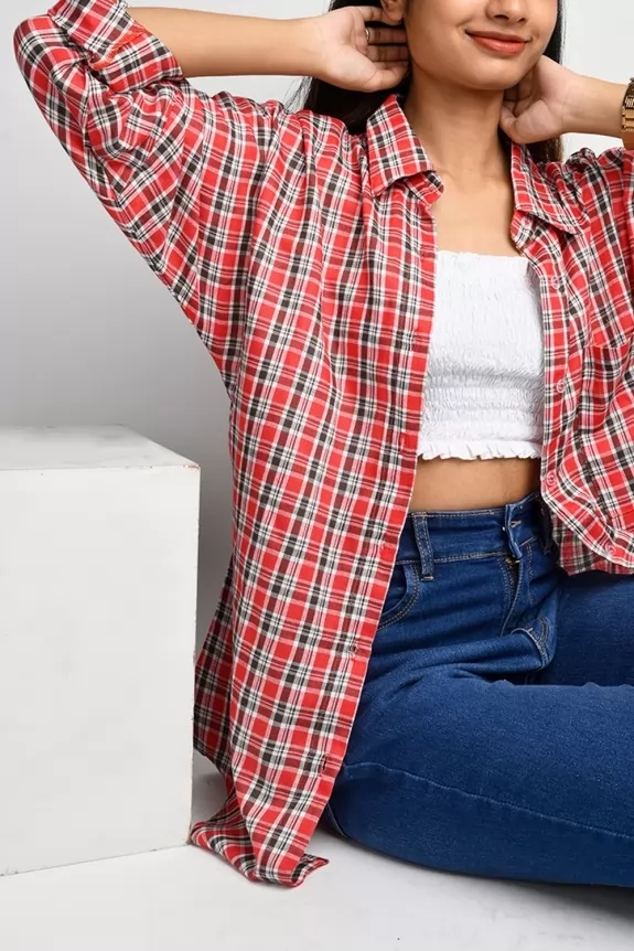 Red Checked Shirt