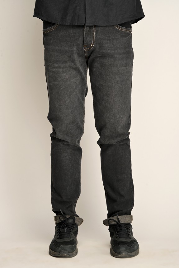 Mens Black light denim jeans