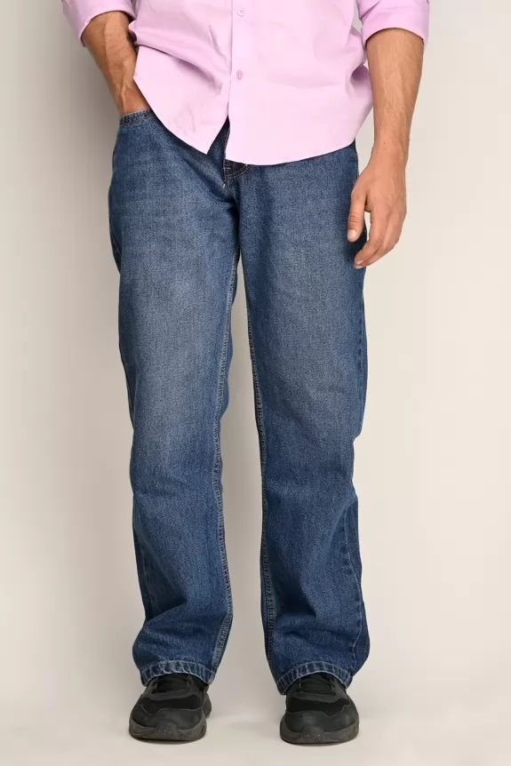 Blue Loose Fit Jean