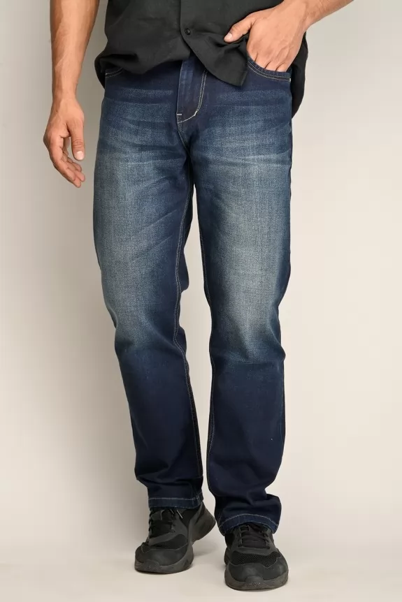 Mens Blue Regular jeans