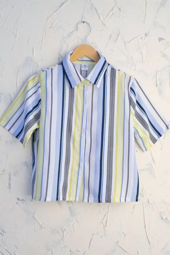 Stripes Crop Shirt