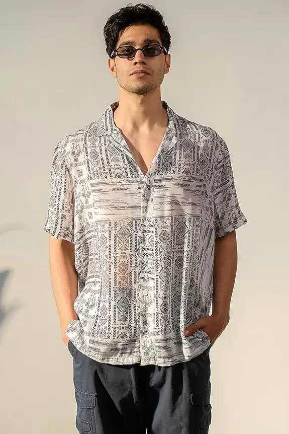 Mens printed shirt