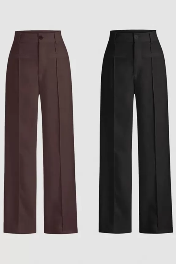 Combo - Brown &  Black Trousers