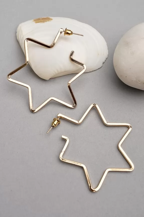 Star Shaped Earrings