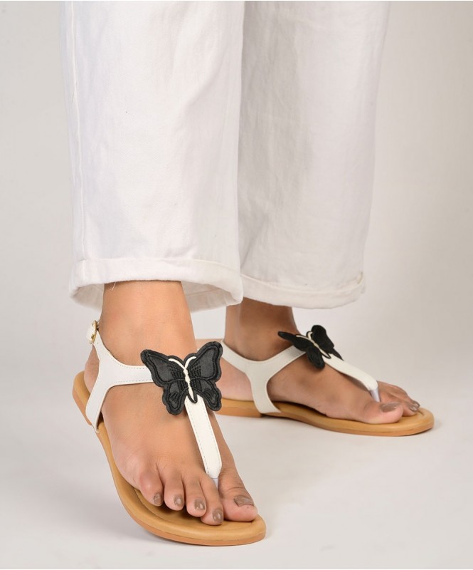 Black butterfly flats Street Style Store SSS