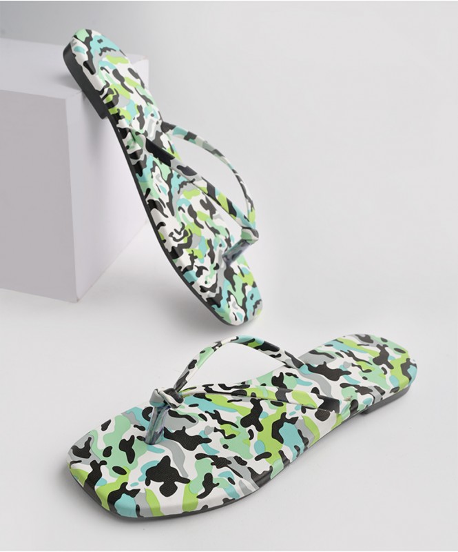 Camo print hotsell flats
