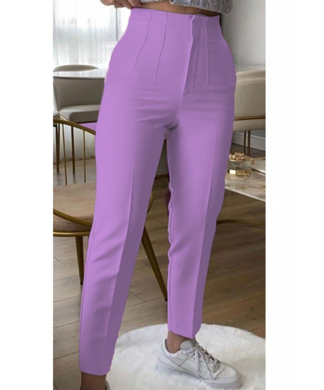 Light Purple Formal Narrow Pant