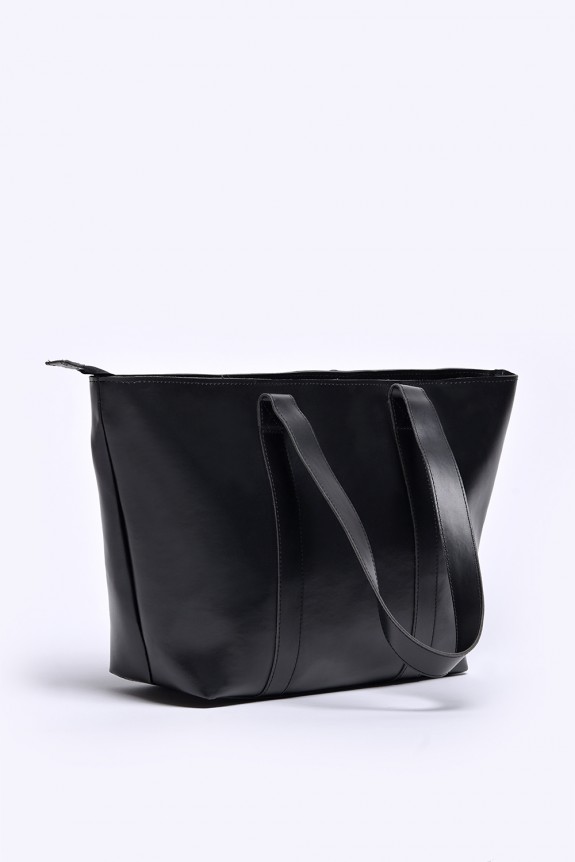 Classy black tote bag 