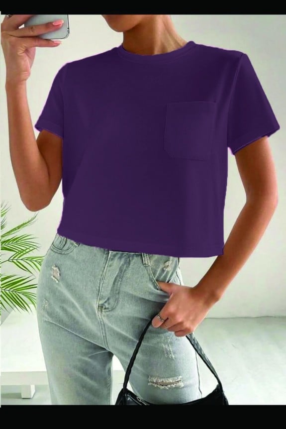 Front Pocket Style T-shirt