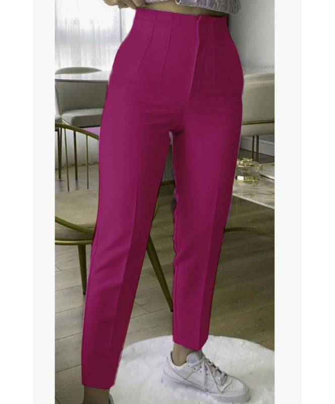 Beetroot Pink Fitting Pant