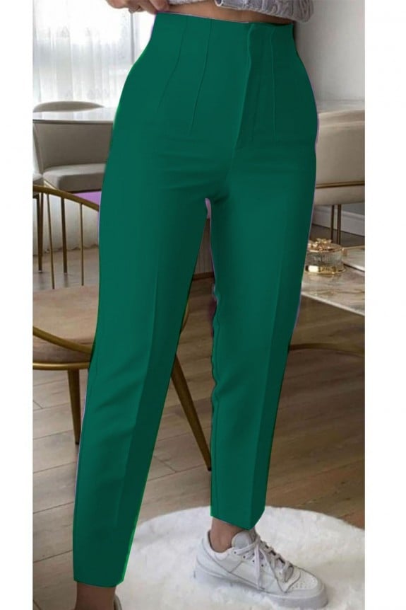 Green Fitting Pant