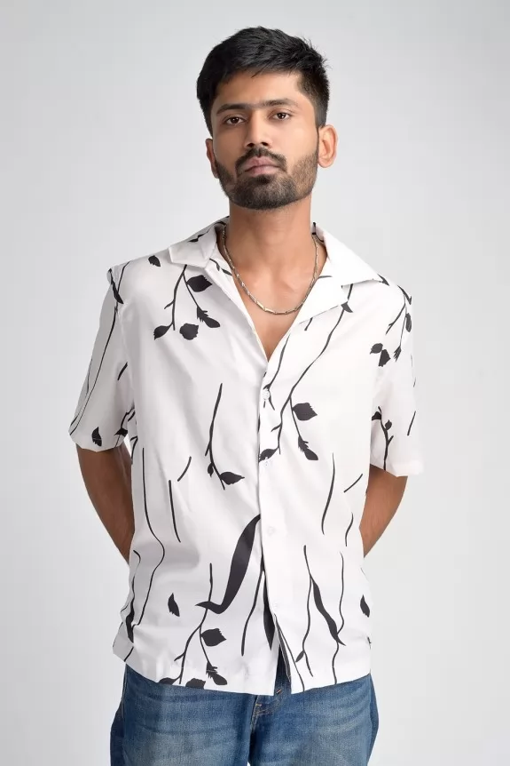 Men Floral printed shirt 