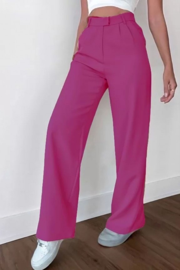 Hot Pink Flare Pant