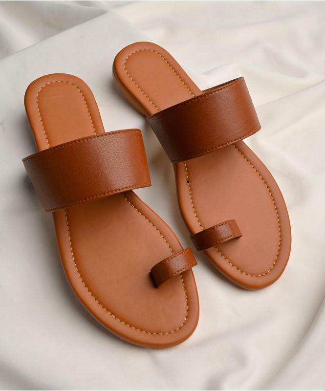 Basic brown flats