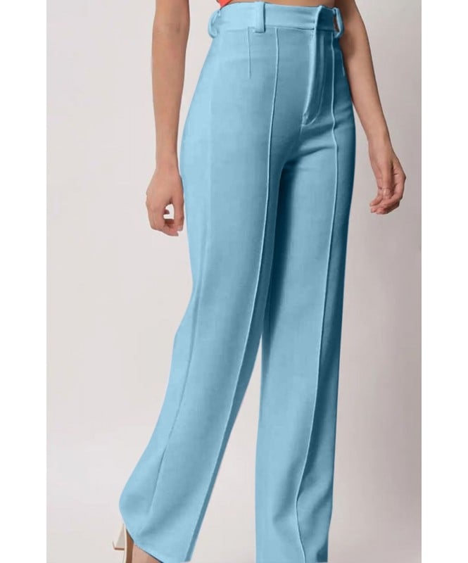 Pastel Blue Formal Trouser