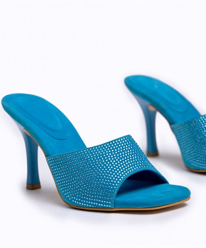 Blue sourouzki elegant heel