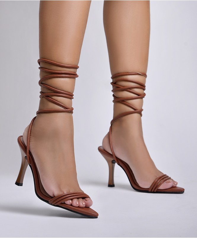 Lace Up Heels | Strappy Heels