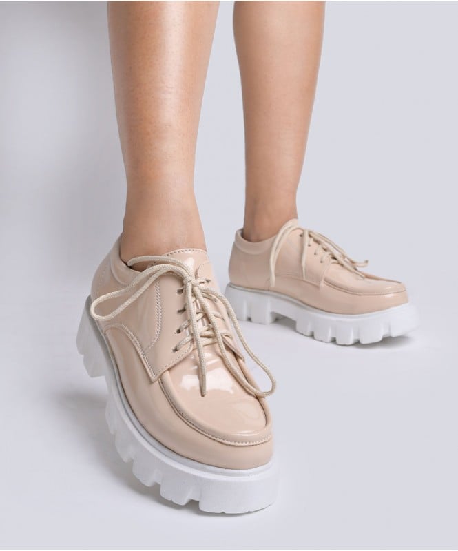 The nude chic chunky derby 