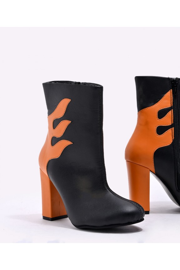 The orange fire stroke boots 