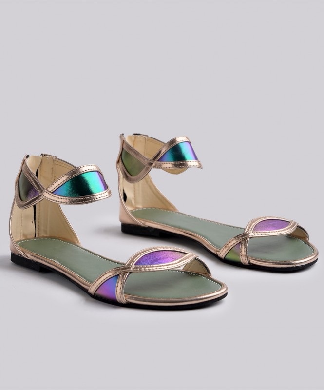 Iridescent flats discount