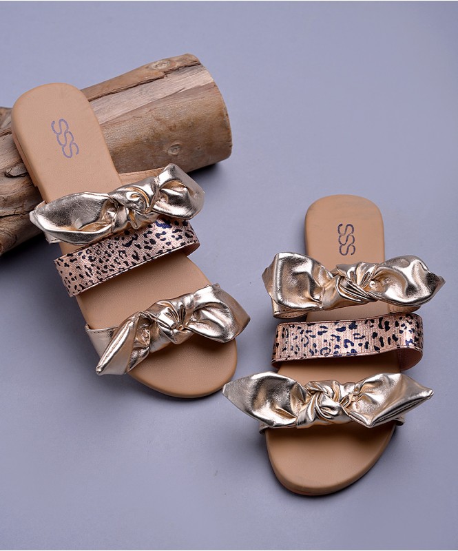 Street style store new arrivals gold flats