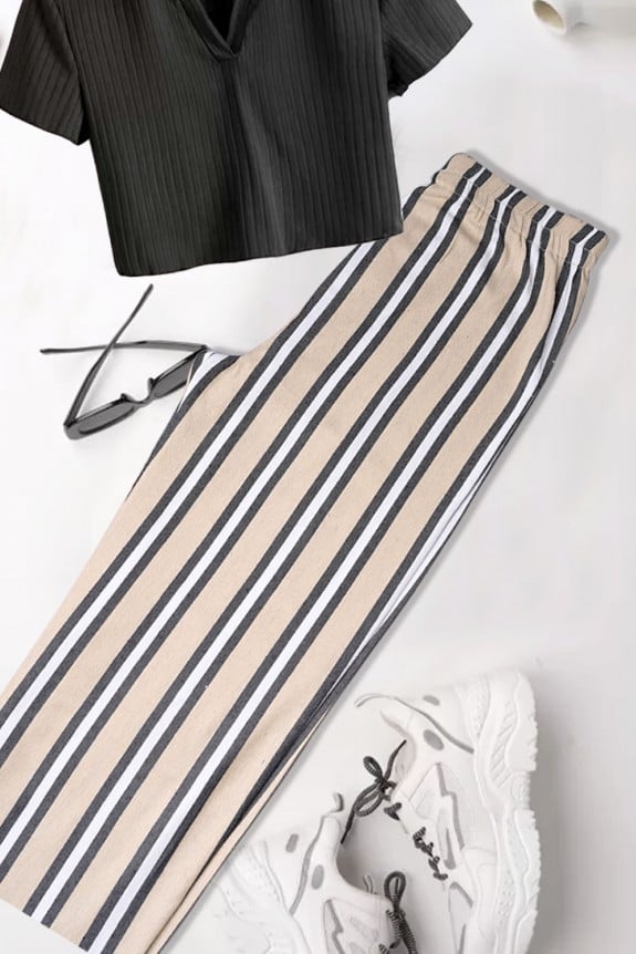 Classic Retro Stripes Trouser