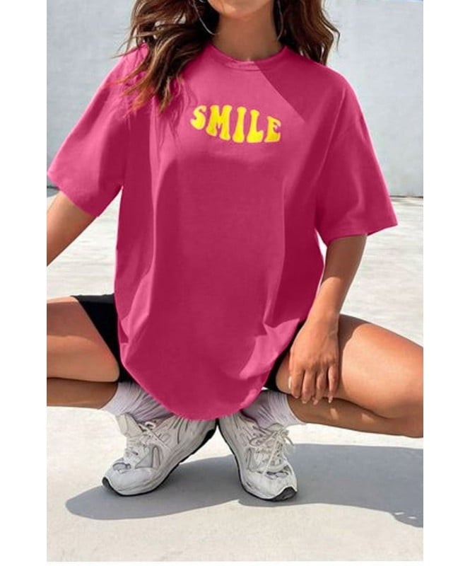 Smile Printed Graphic Tshirt 