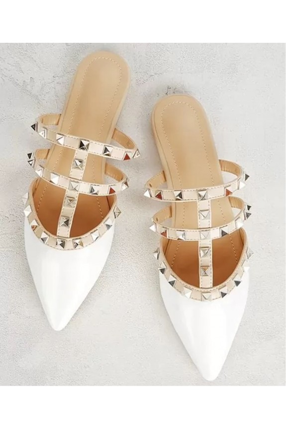 Heart to Come White Flats